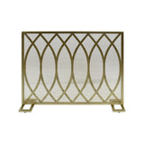 Modern Single PanelIron Firescreen - NH052903