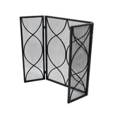 Modern Three Panel Iron Firescreen - NH431903