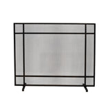 Modern Single Panel Iron Firescreen - NH252903