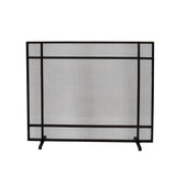 Modern Single Panel Iron Firescreen - NH252903