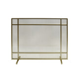 Modern Single Panel Iron Firescreen - NH252903