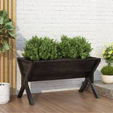 Outdoor Firwood Plant Trough - NH045513