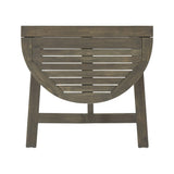 Outdoor Half-Round Acacia Wood Bistro Table - NH618903