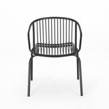 Outdoor Modern Iron Club Chair (Set of 2) - NH417013