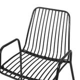 Outdoor Modern Iron 2 Seater Chat Set - NH837013