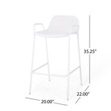 Modern Iron Barstool (Set of 2) - NH418013