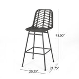 Outdoor Wicker Barstools (Set of 4) - NH750013