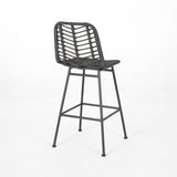 Outdoor Wicker Barstools (Set of 4) - NH750013