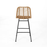 Outdoor Wicker Barstools (Set of 2) - NH189903