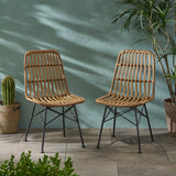 Outdoor Wicker Dining Chair (Set of 2) - NH199903