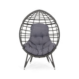 Indoor Wicker Egg Chair with Cushion - NH123113