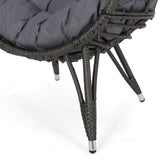 Indoor Wicker Egg Chair with Cushion - NH123113