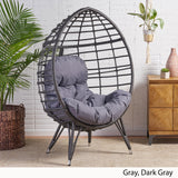 Indoor Wicker Egg Chair with Cushion - NH123113