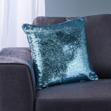 Glam Square Reversible Sequin Pillow Cover - NH224013