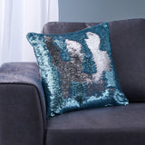 Glam Square Reversible Sequin Throw Pillow - NH712213