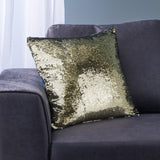 Glam Square Reversible Sequin Pillow Cover - NH224013