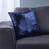 Glam Square Reversible Sequin Pillow Cover - NH224013