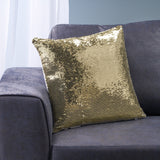 Glam Square Reversible Sequin Pillow Cover - NH224013