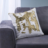 Glam Square Reversible Sequin Throw Pillow - NH712213