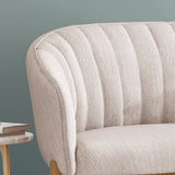 Mid-Century Fabric Settee - NH342013