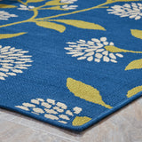 Outdoor Floral Area Rug - NH625803