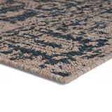 Outdoor Medallion Area Rug, Tan and Blue - NH145803