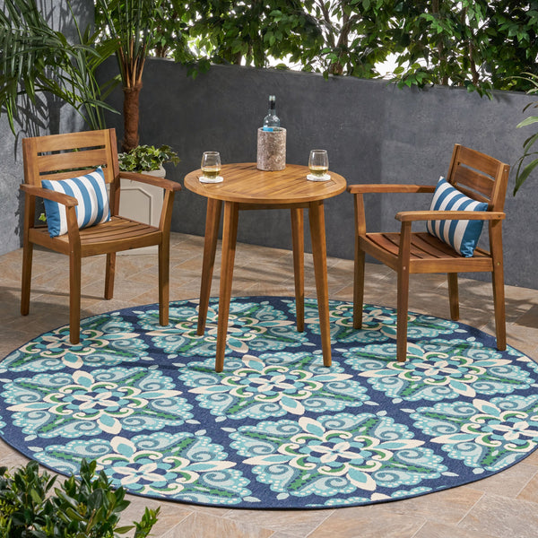 Outdoor Medallion Area Rug - NH855803