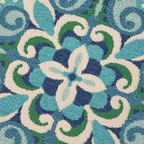 Outdoor Medallion Area Rug - NH855803