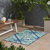 Outdoor Medallion Area Rug - NH855803