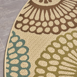 Outdoor Medallion Area Rug - NH295803