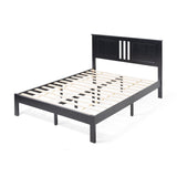 Modern Farmhouse Acacia Wood Queen Bed Platform - NH127113