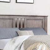 Modern Farmhouse Acacia Wood Queen Bed Platform - NH127113