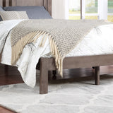 Modern Farmhouse Acacia Wood Queen Bed Platform - NH127113