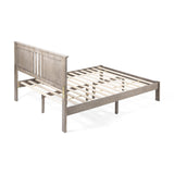 Modern Farmhouse Acacia Wood Queen Bed Platform - NH127113