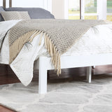 Modern Farmhouse Acacia Wood Queen Bed Platform - NH127113