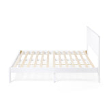 Modern Farmhouse Acacia Wood Queen Bed Platform - NH127113