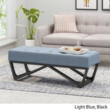 Contemporary Fabric Ottoman Bench - NH200013