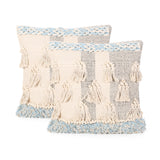 Boho Cotton Pillow Cover (Set of 2) - NH495113