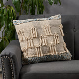 Boho Cotton Throw Pillow - NH595113