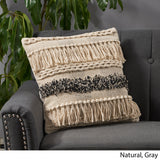 Boho Cotton Throw Pillow - NH895113