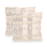 Boho Cotton Pillow Cover (Set of 2) - NH006113