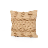 Boho Cotton Chindi Throw Pillow - NH116013