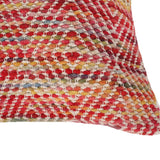 Boho Cotton and Wool Throw Pillow - NH136013