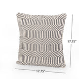 Boho Cotton Throw Pillow - NH536013