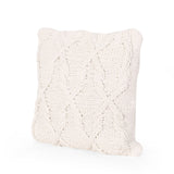 Boho Cotton Throw Pillow - NH346013