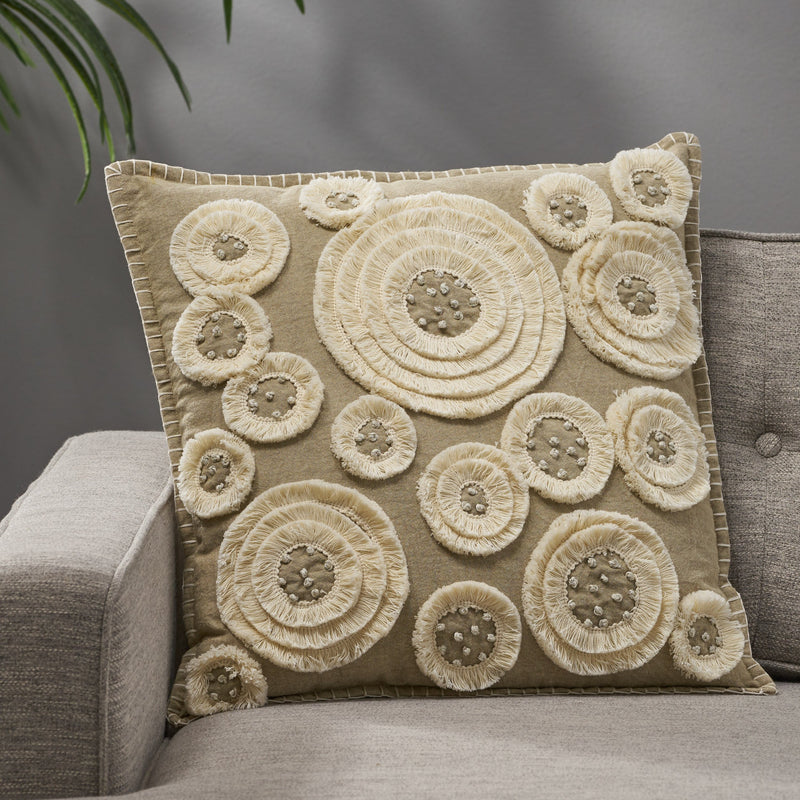 Boho Cotton Pillow Cover - NH252113