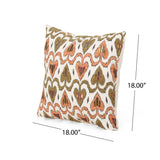 Boho Cotton Throw Pillow - NH272113