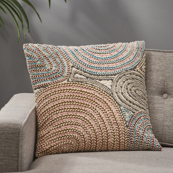 Boho Cotton Pillow Cover - NH472113