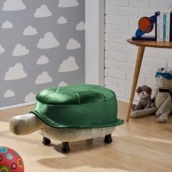 Velvet Turtle Ottoman - NH293013