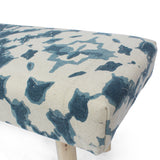 Handcrafted Boho Rectangular Fabric Bench - NH682113